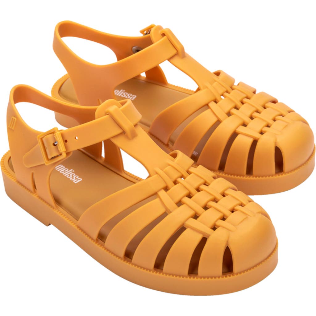 Mini Melissa Possession Jelly Sandal In Brown