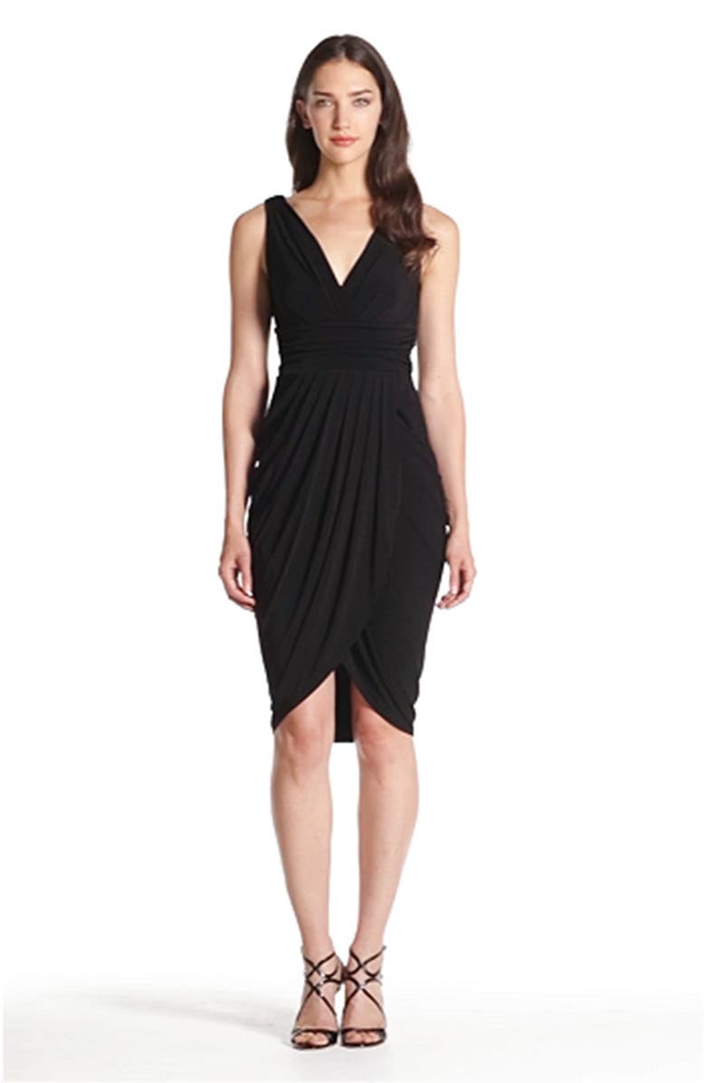 Maggy London Sarong Dress, Alternate, color, 