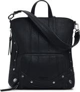 Desigual Mini Embroidered Faux Leather Backpack