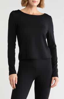 Serenity Twist Back Long Sleeve Tee