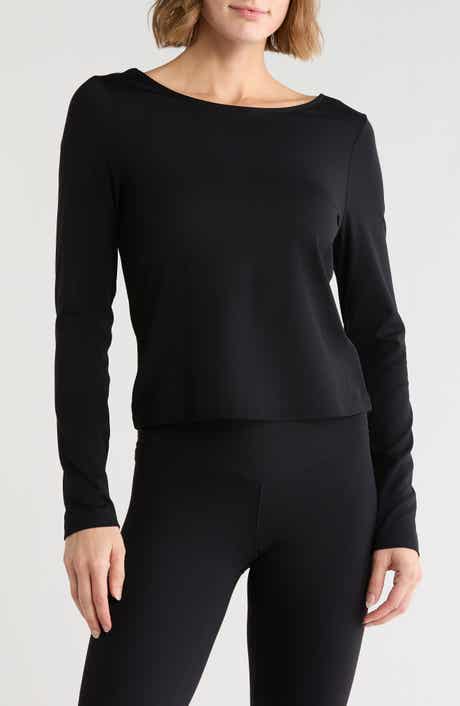 Serenity Twist Back Long Sleeve Tee