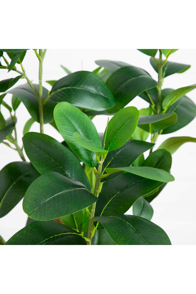4-ft Artificial Audrey Ficus Tree, Alternate, color, Green