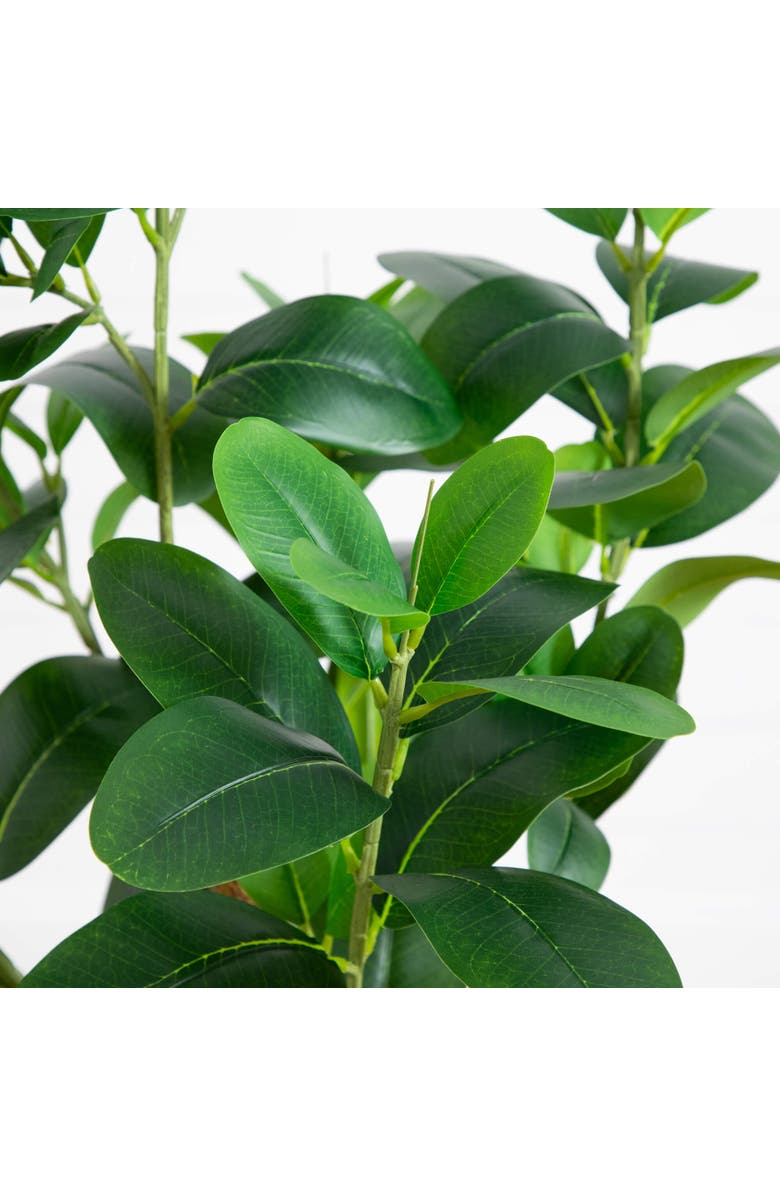 NEARLY NATURAL 4-ft Artificial Audrey Ficus Tree, Alternate, color, Green