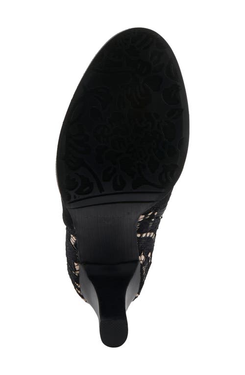 L'artiste By Spring Step Sultana Lace Panel Knee High Boot