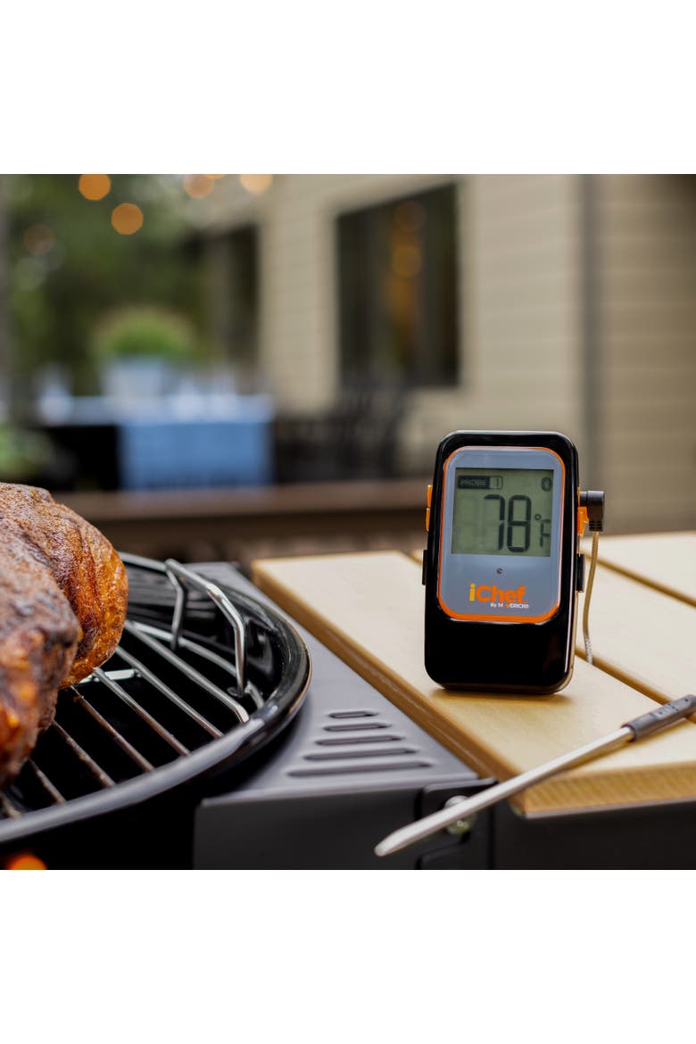 iCHef Extended Range Bluetooth Barbeque Thermometer, Alternate, color, Black