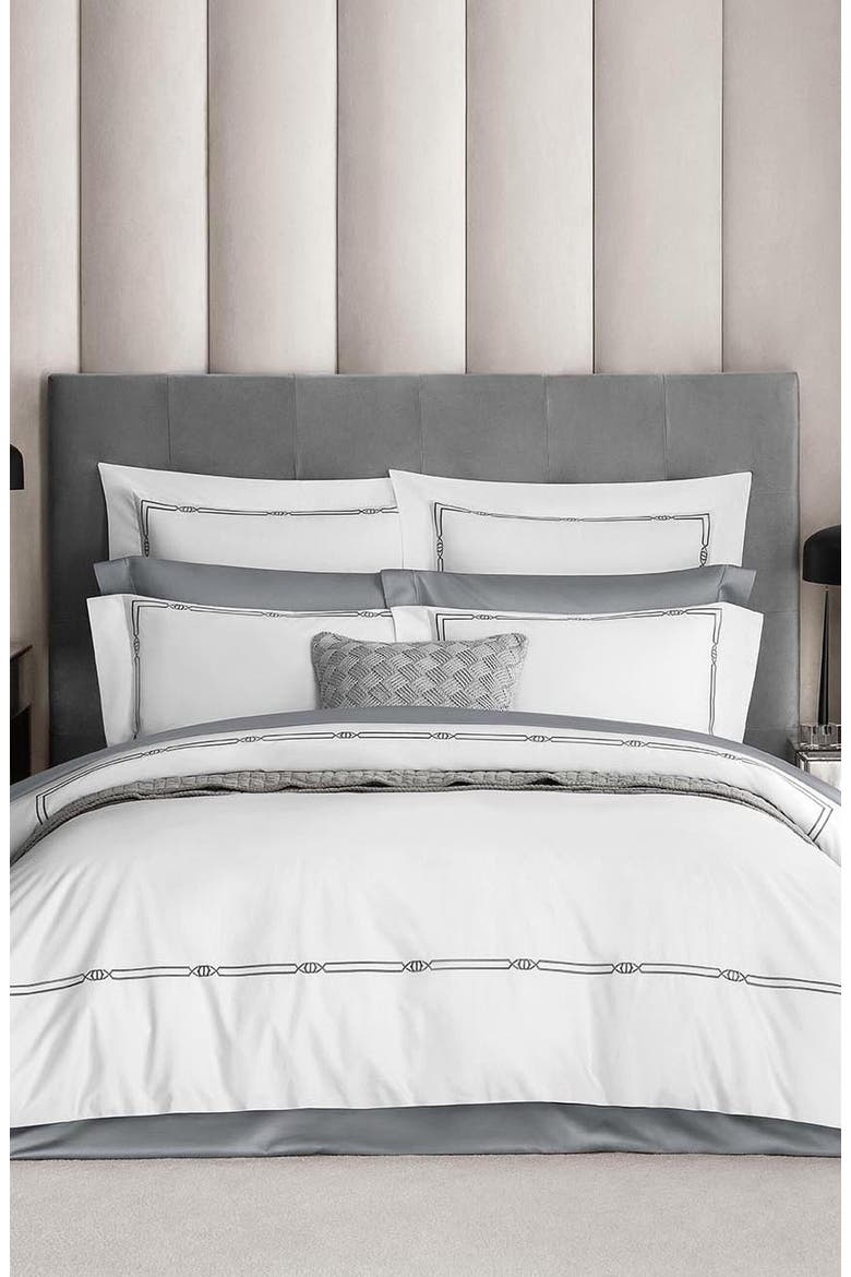 Sigman Duvet Cover, Alternate, color, White