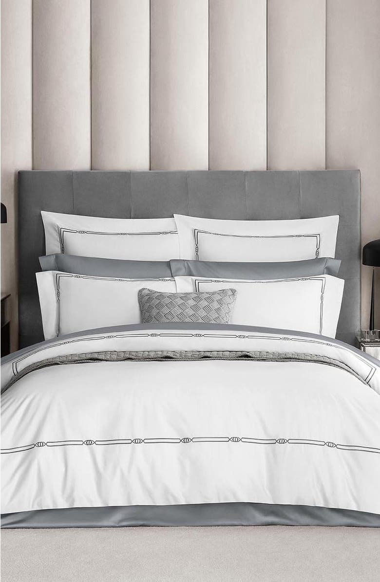 Togas Sigman Duvet Cover, Alternate, color, White