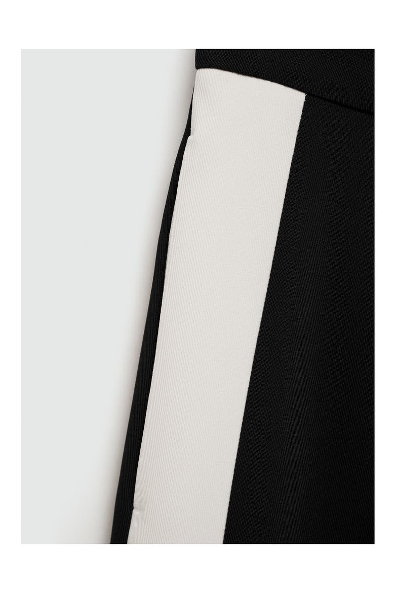 Contrast Stripe Pants, Alternate, color, BLACK