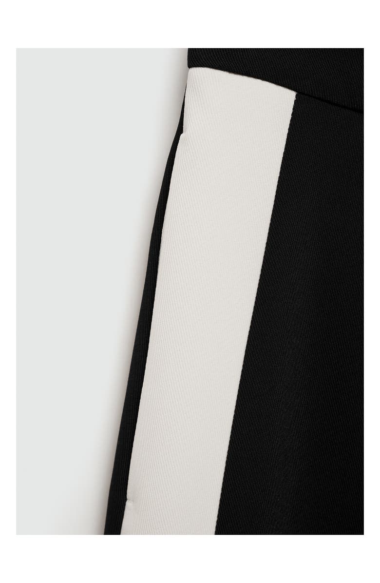 MANGO Contrast Stripe Pants, Alternate, color,