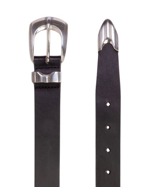 Black Suede Studio Neve Belt In Multi