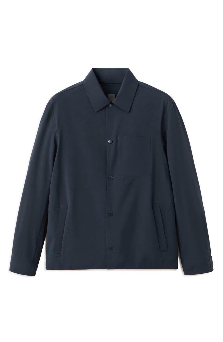 MANGO Water Repellent Jacket, Alternate, color, Navy