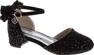 BADGLEY MISCHKA Kids' Velvet d'Orsay Pump