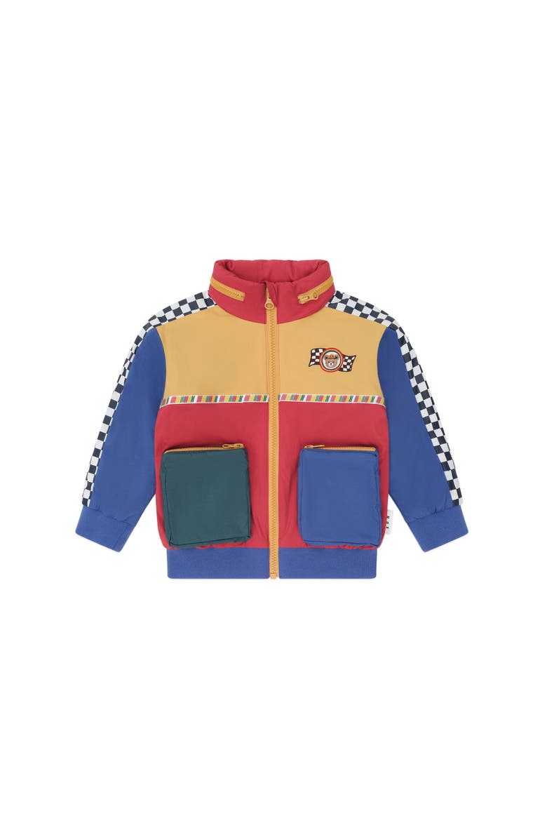 Huxbaby Retro Motosport Windbreaker, Main, color, Multi