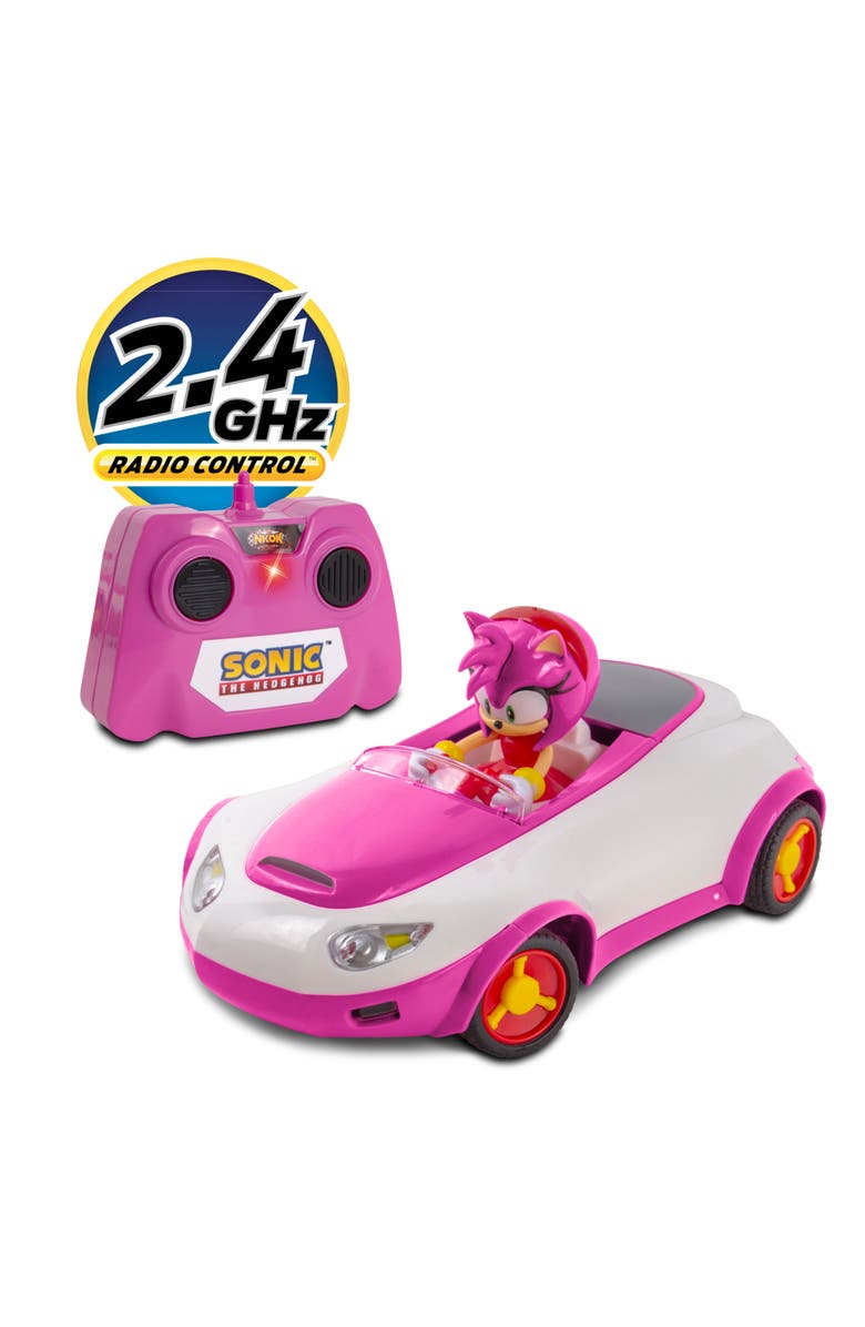 Sonic Racing Amy Rose 2.4GHz RC Vehicle, 128 Scale, Alternate, color, Multicolored