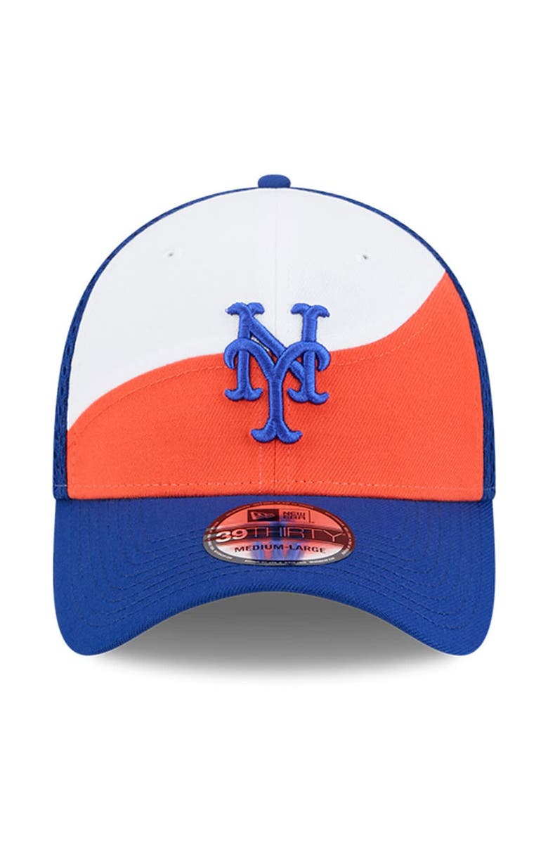 New Era Men's New Era  Orange/Blue New York Mets 2025 Spring Training 39THIRTY Flex Hat, Alternate, color, 