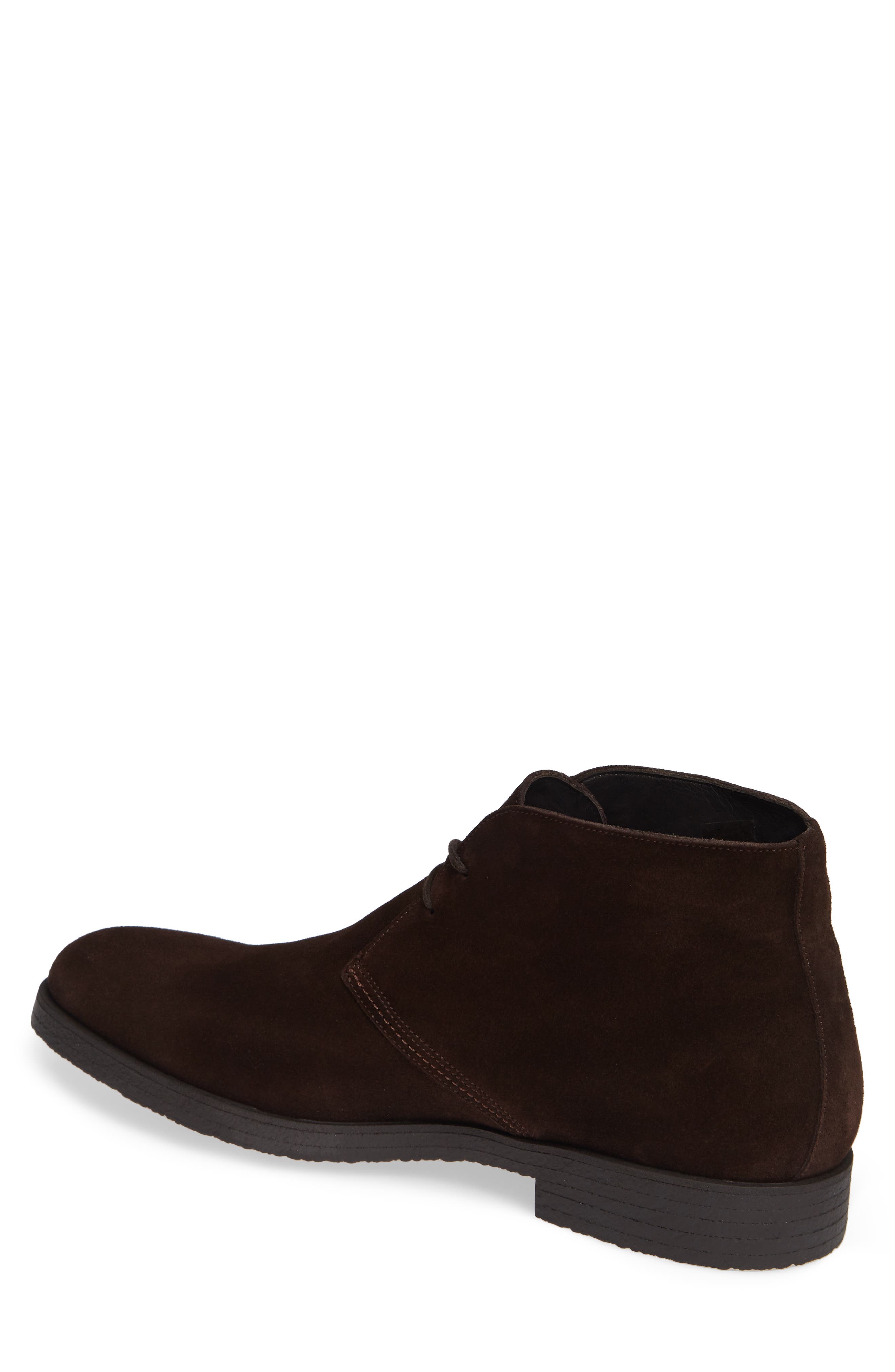 Boston Chukka Boot, Alternate, color, BROWN SUEDE/ LEATHER