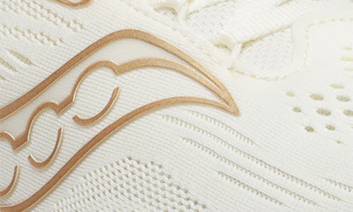 Saucony Womens  Ride 18 In Vanilla White
