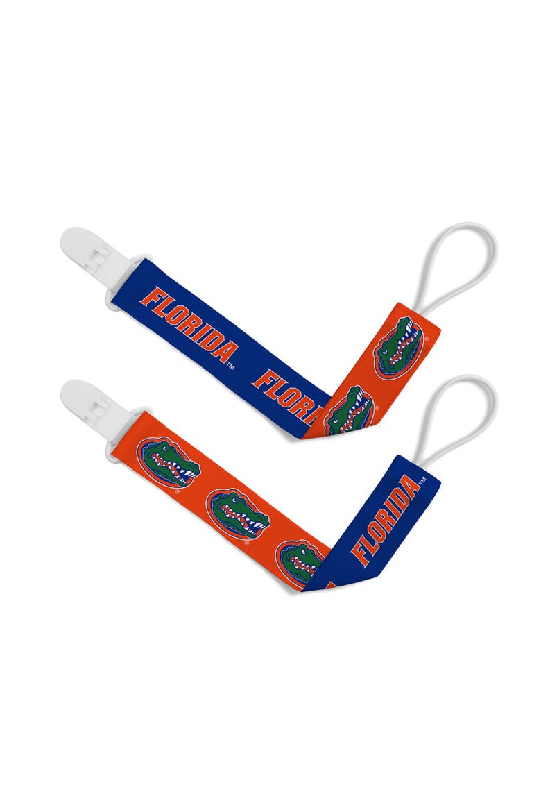 Florida Gators Pacifier Clip 2-Pack, Main, color, Multicolor