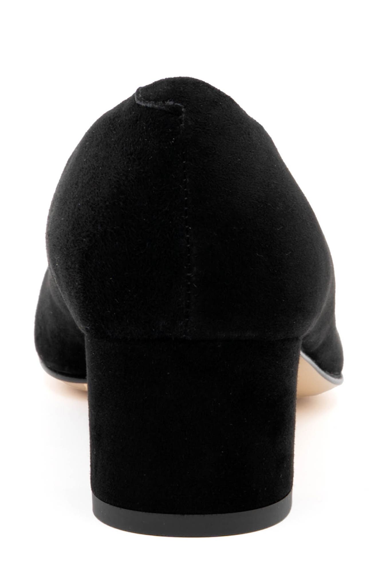 Amalfi by Rangoni Piramide Pointed Toe Pump, Alternate, color, Black Cashmer Gold Ornament