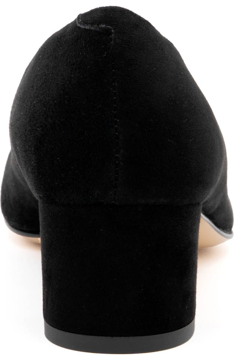 Amalfi by Rangoni Piramide Pointed Toe Pump, Alternate, color, Black Cashmer Gold Ornament