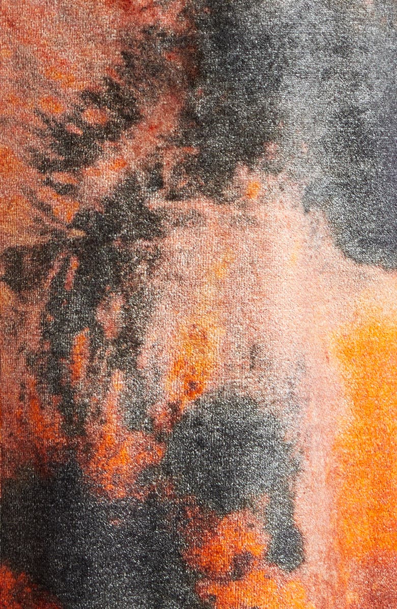 Acne Studios Colorburst Ruched Skirt, Alternate, color, 