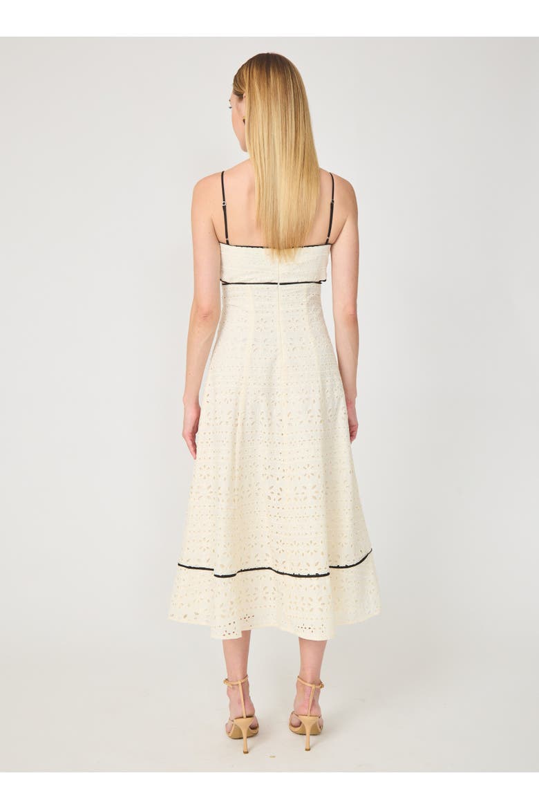 Patricia Dress, Alternate, color, Light khaki eyelit lace
