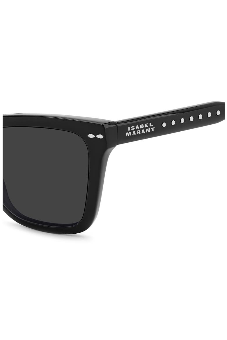 55mm Cat Eye Sunglasses, Alternate, color, BLACK/ GREY