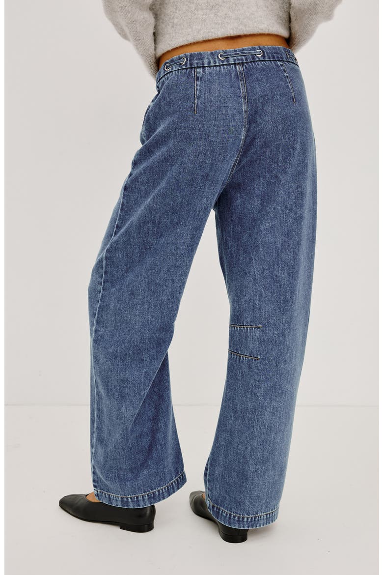 Barry Straight Leg Pants, Alternate, color, BLUE LAGOON