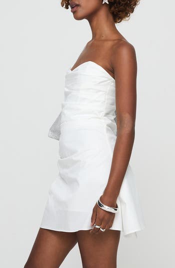 Bradwell Strapless Ruched Minidress
