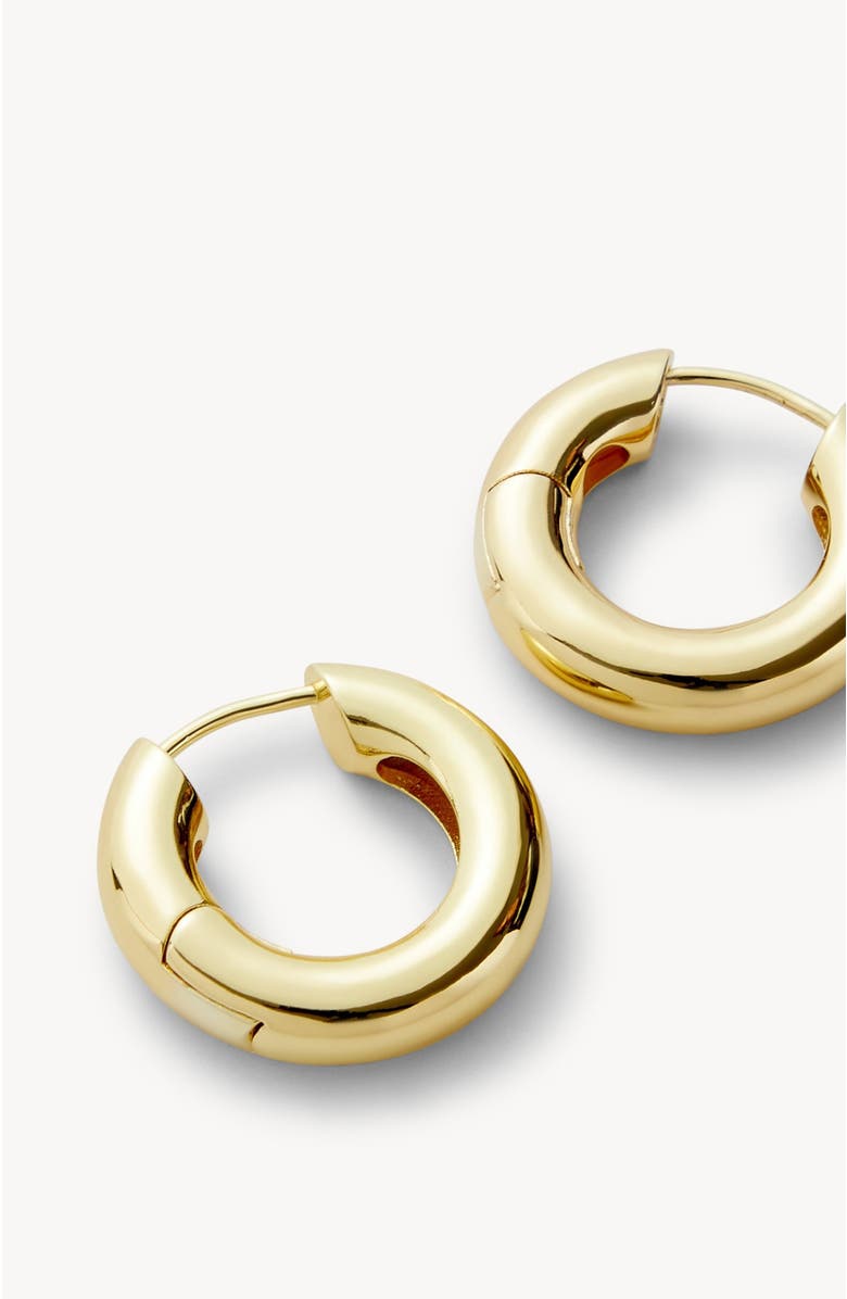 MACHETE Chunky Hoops, Alternate, color, Gold