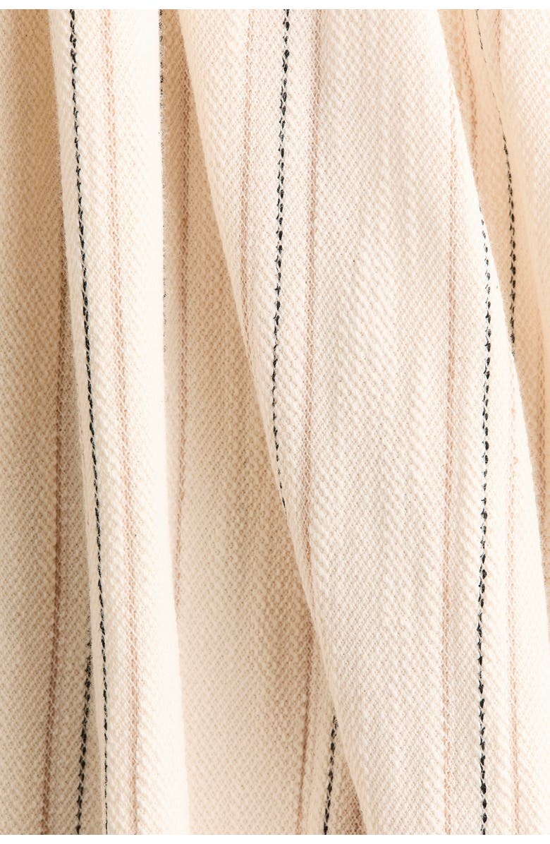 H&M Textured cotton pull-on pants, Alternate, color, 