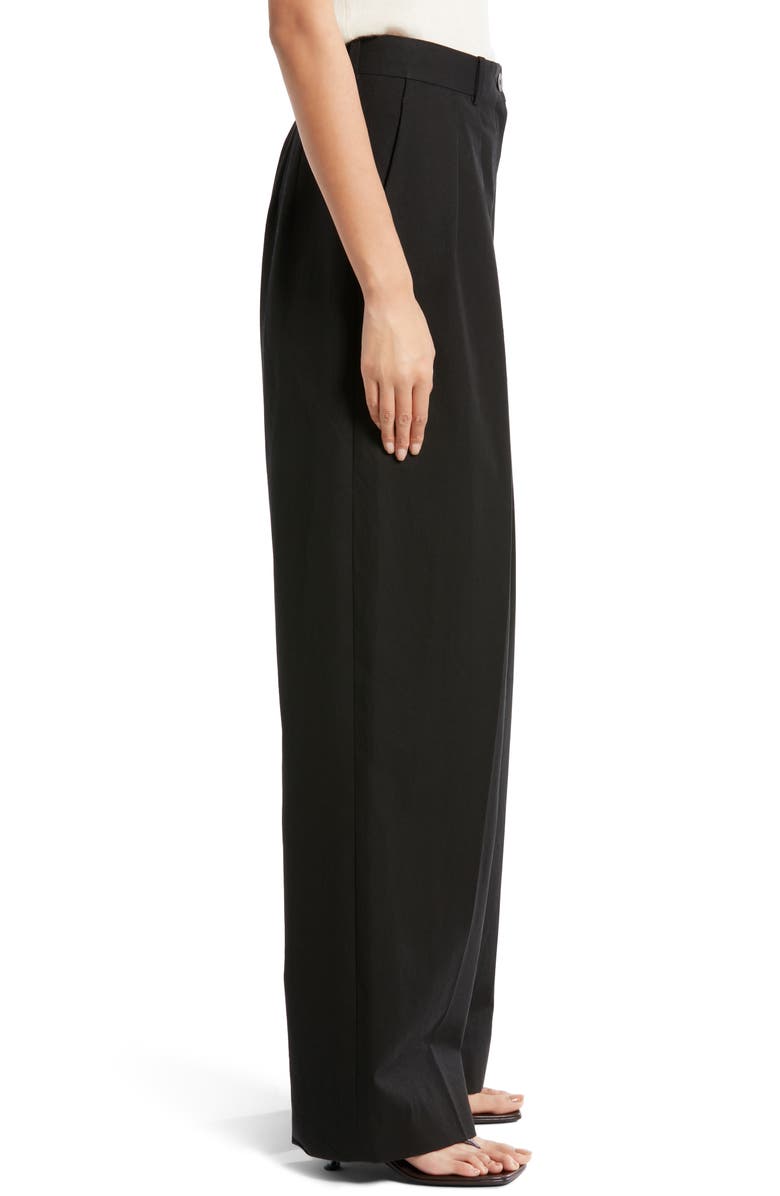 The Row Igor Washed Cotton Pants, Alternate, color,