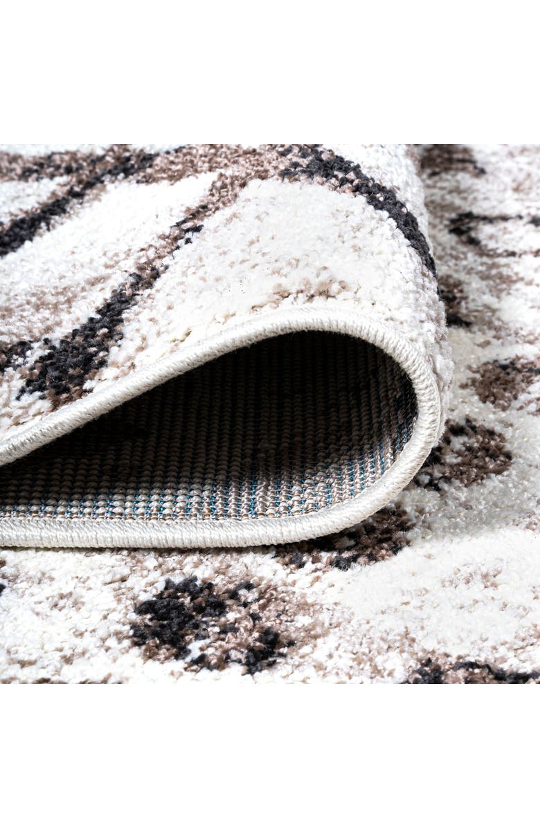 JONATHAN Y Aksil Moroccan Diamond Area Rug, Alternate, color, Ivory/Brown