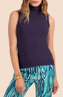 Trina Turk Onassis Ribbed Sweater Tank