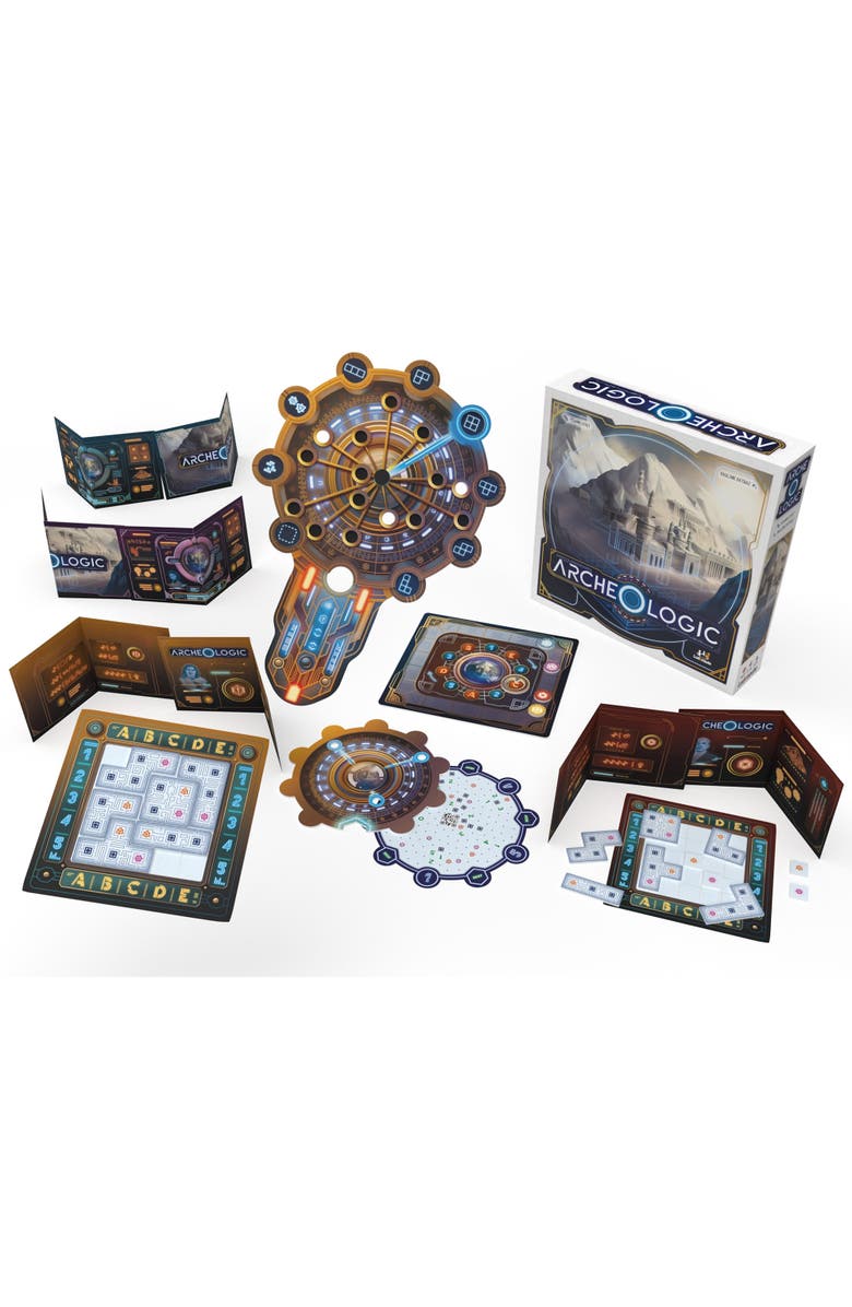 Ludonaute Archeologic A Competitive Deduction Board Game,Ages 12+, Alternate, color, 