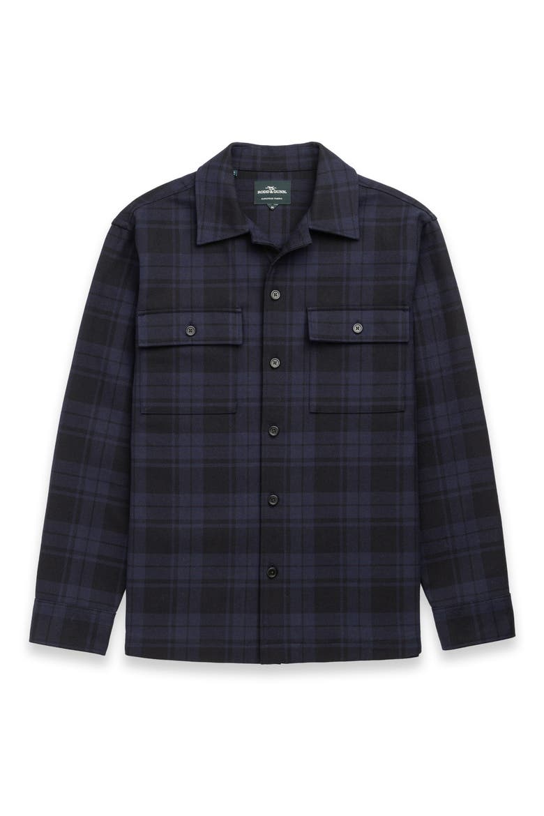 Netherton Plaid Shirt Jacket, Alternate, color, ECLIPSE