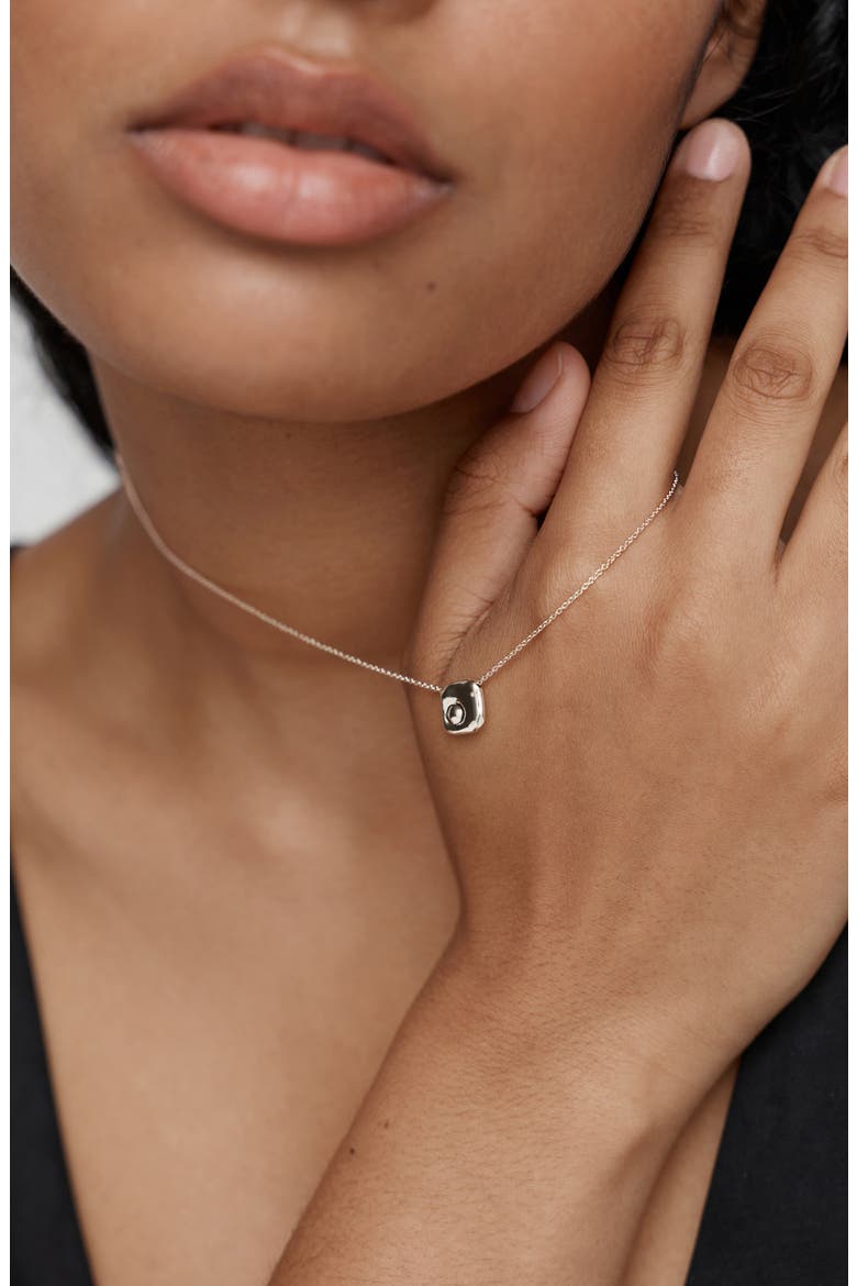 Amaia Sterling Silver Pendant Necklace, Alternate, color, STERLING SILVER