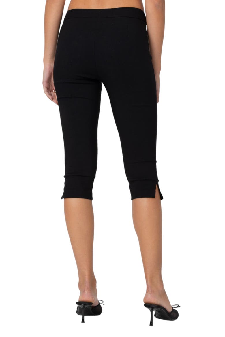 Sarafina Capri Pants, Alternate, color, BLACK
