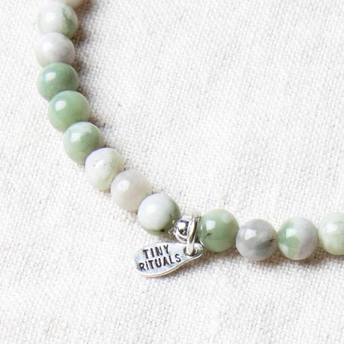 Tiny Rituals Peace Jade Energy Bracelet