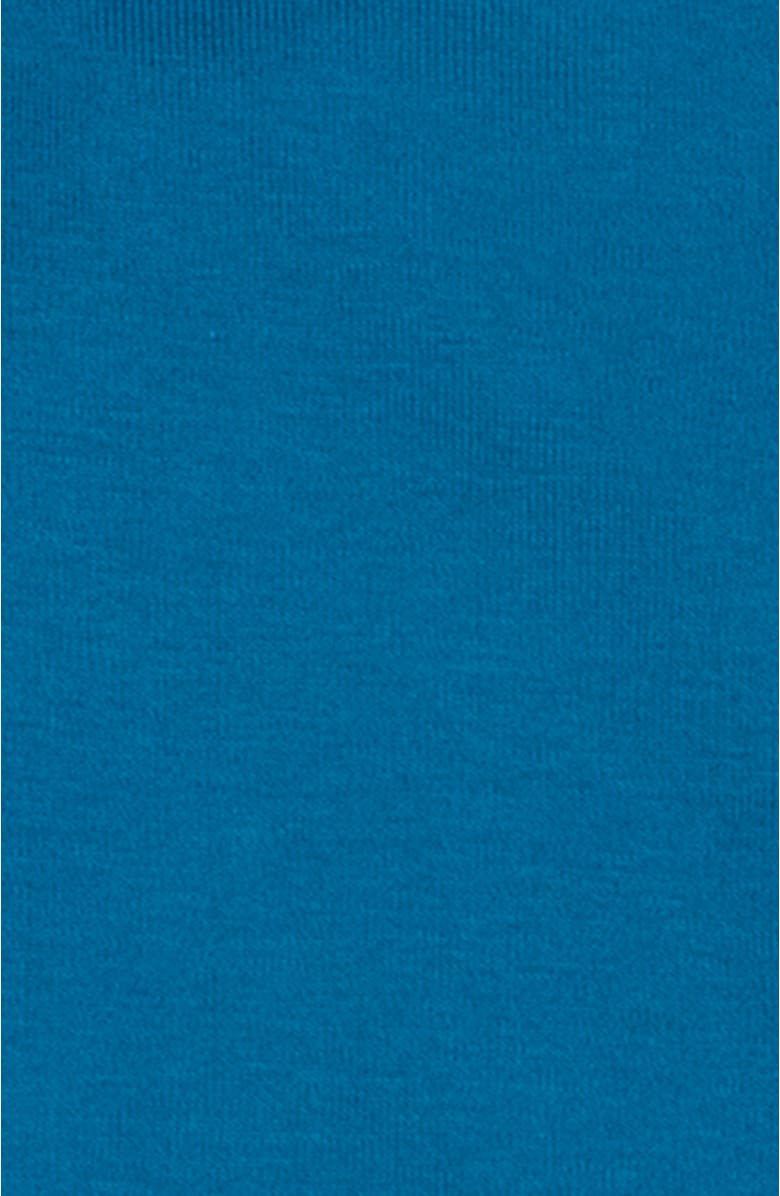 Leveret Footed Solid Cotton Matching Family Pajamas, Alternate, color, Teal