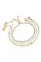 selected Goldtone Plate/ Cubic Zirconia