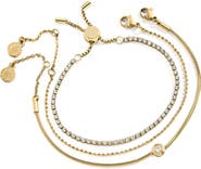BaubleBar Catherine Set of 3 Water Resistant Bracelets