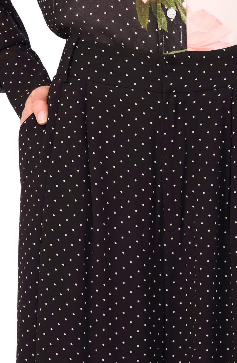 Ted Baker Wide Leg Tuck Pants, Alternate, color, 