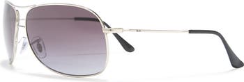64mm Aviator Sunglasses