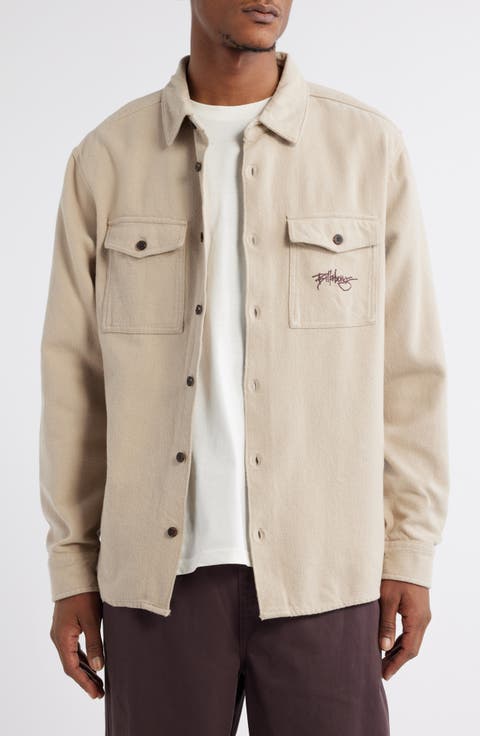 Bong Days Regular Fit Cotton Denim Button-Up Shirt