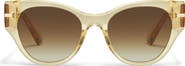 QUAY Chit Chat 53mm Cat Eye Sunglasses
