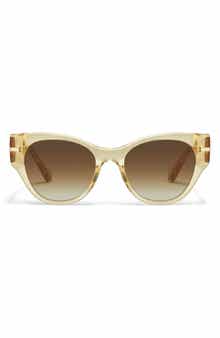 QUAY Chit Chat 53mm Cat Eye Sunglasses