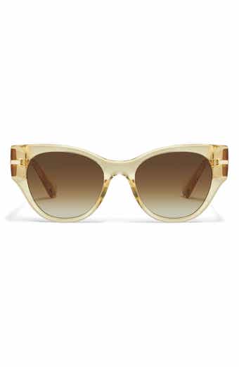 QUAY Chit Chat 53mm Cat Eye Sunglasses