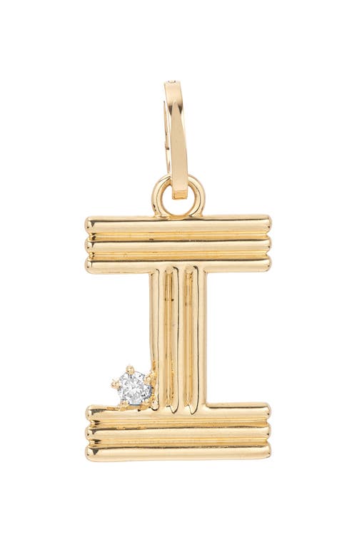 ADINA REYTER ADINA REYTER GROOVY INITIAL DIAMOND PENDANT CHARM 