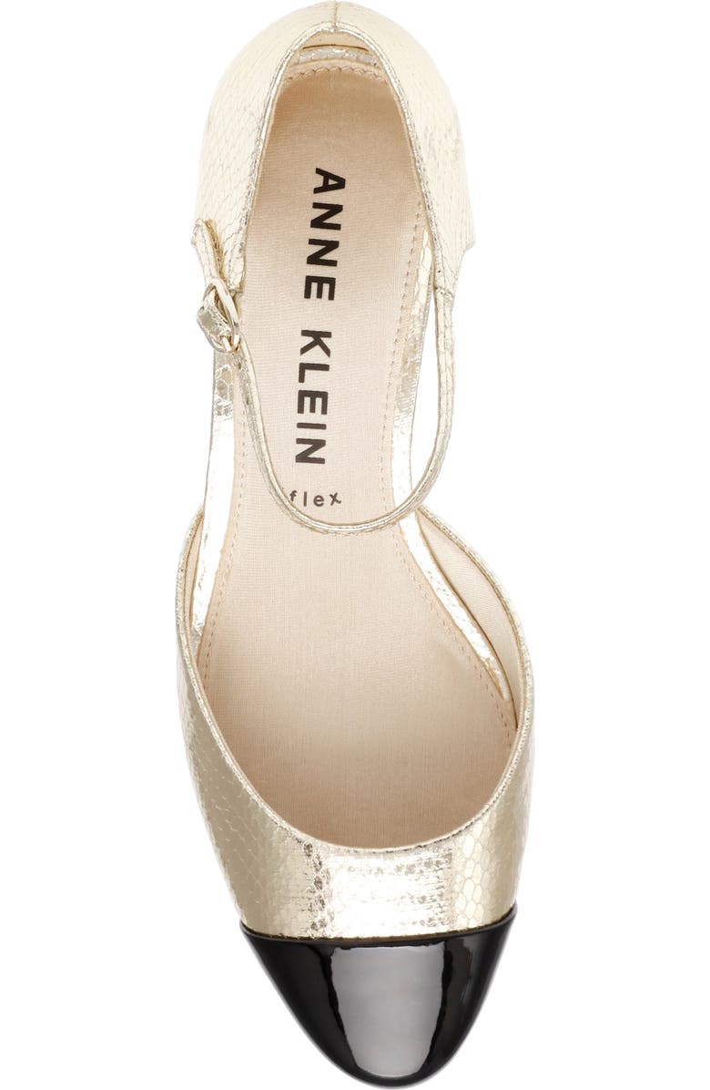 Anne Klein Pizetta Pump, Alternate, color, Light Gold